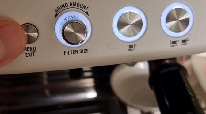 How to customise Breville Barista PRO Expresso Shot Size