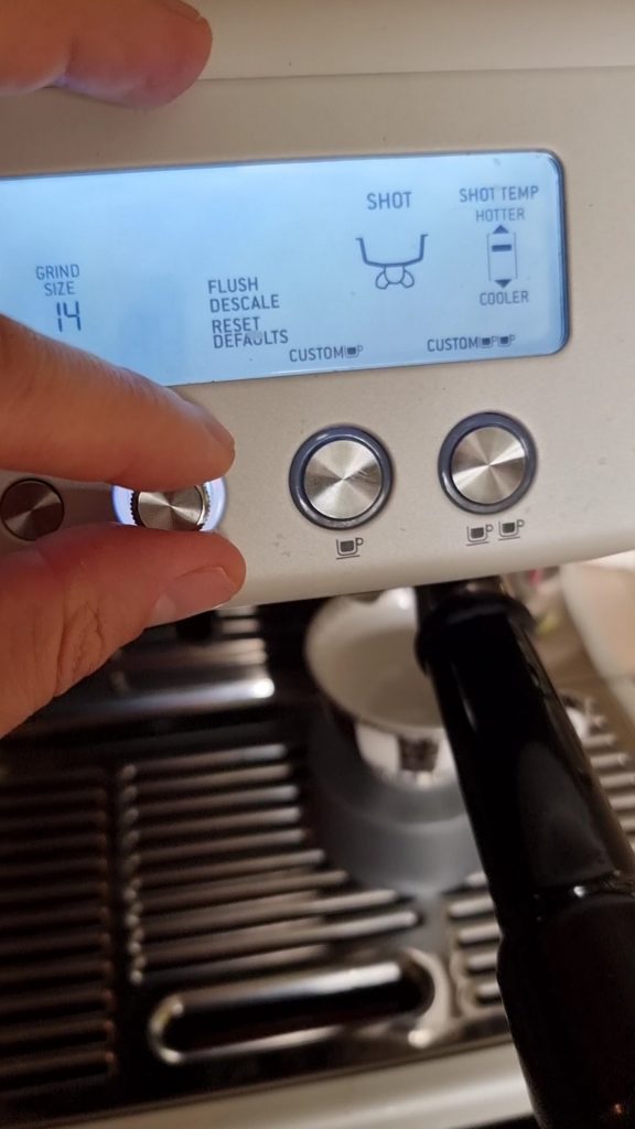 How to Program a Shot on the Breville Barista Pro 