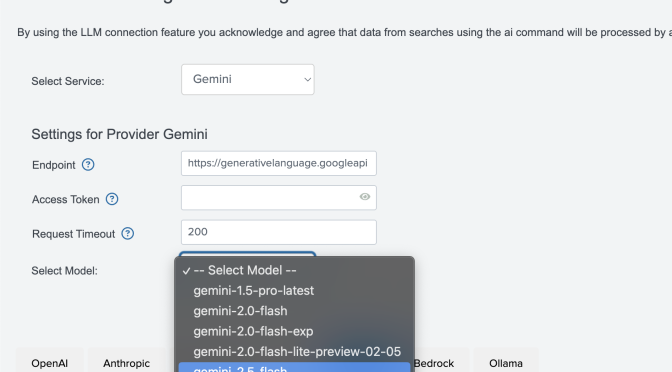 Add new LLM models to Splunk MLTK